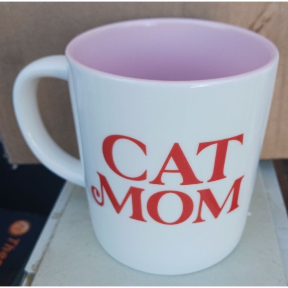 Parker Lane Cat Moon Mug "Cat Mom" 10-09955-018